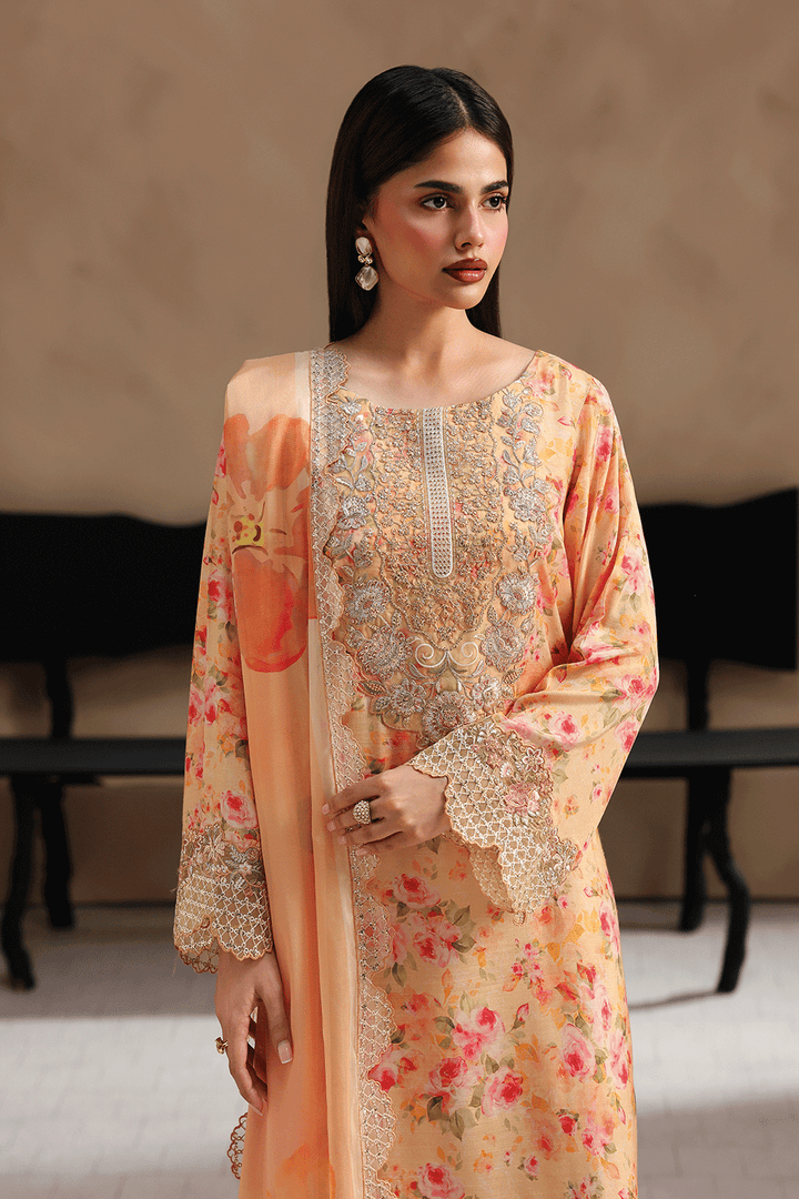 Naqsh Embroidered Rawsilk