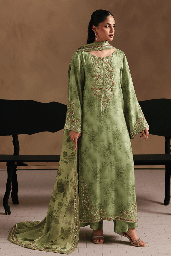 Naqsh Embroidered Rawsilk