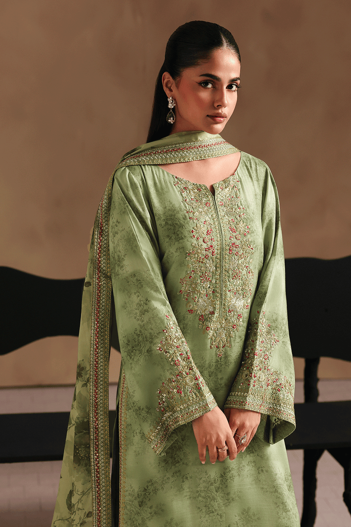 Naqsh Embroidered Rawsilk