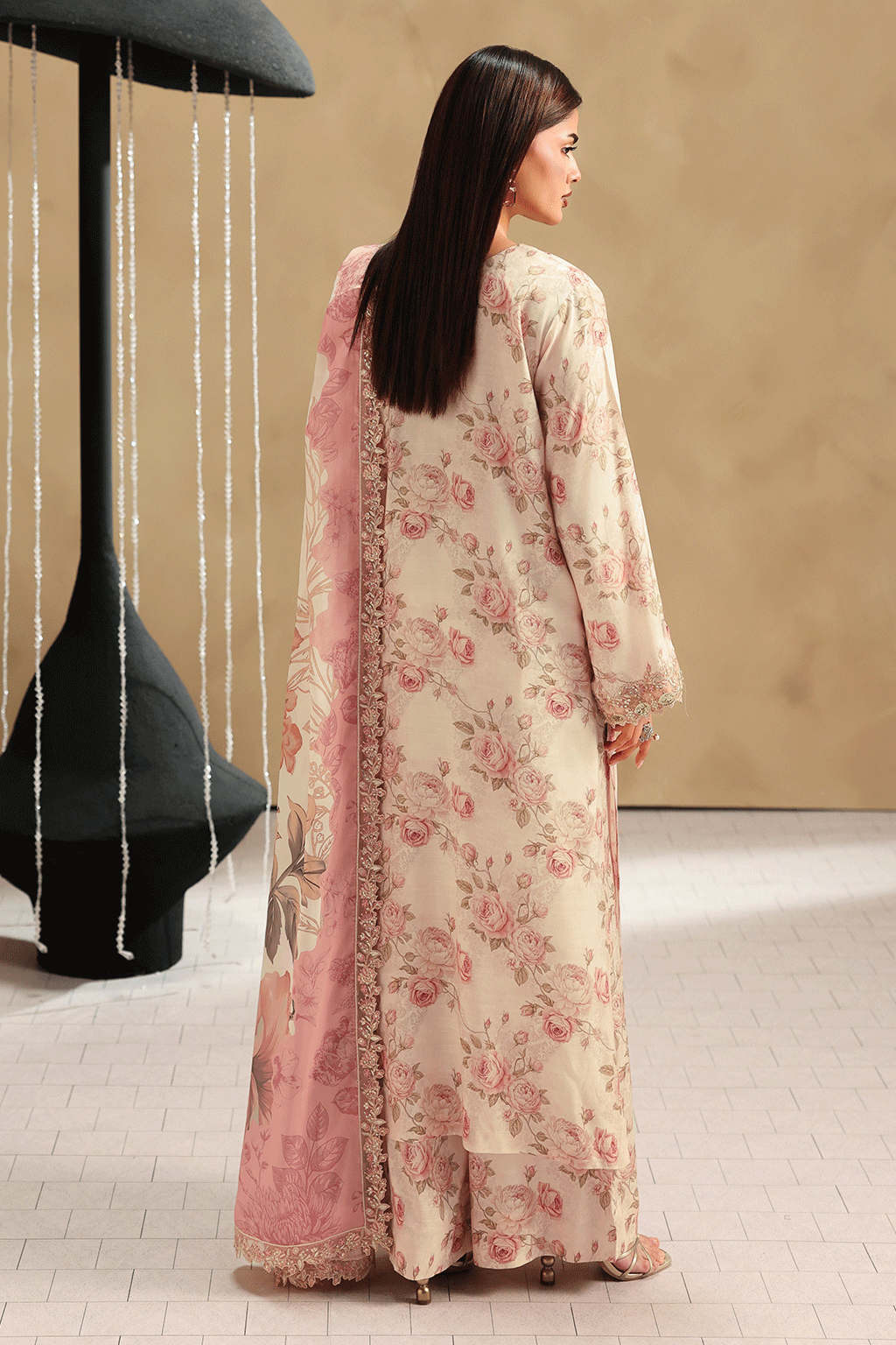 Naqsh Embroidered Rawsilk