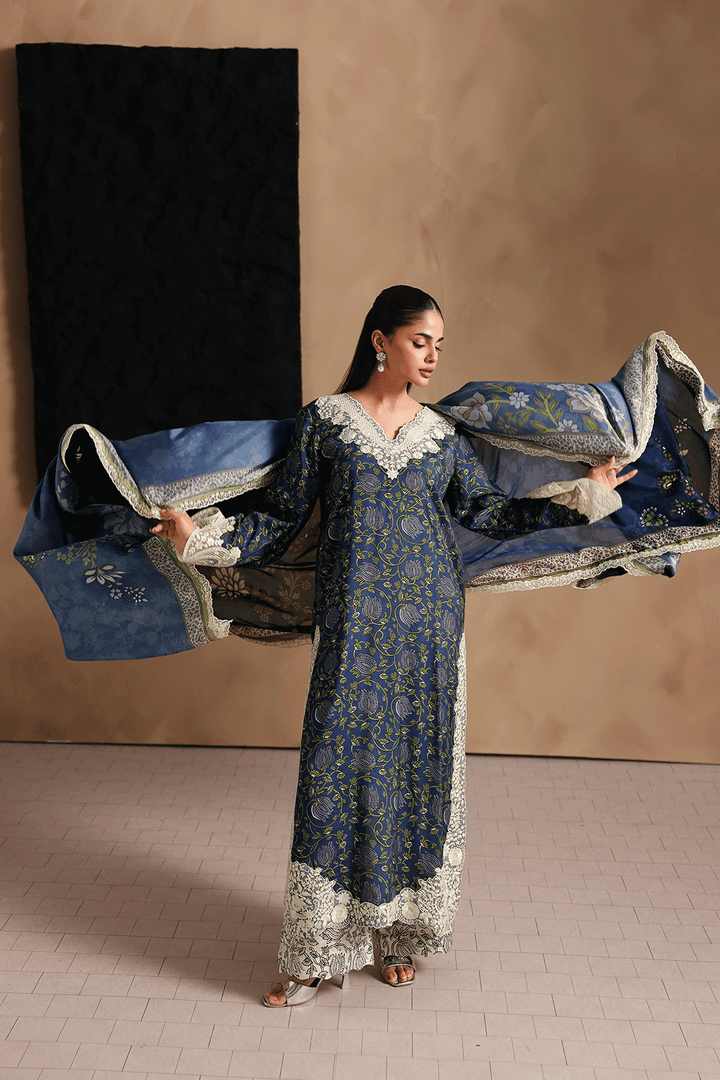 Naqsh Embroidered Rawsilk