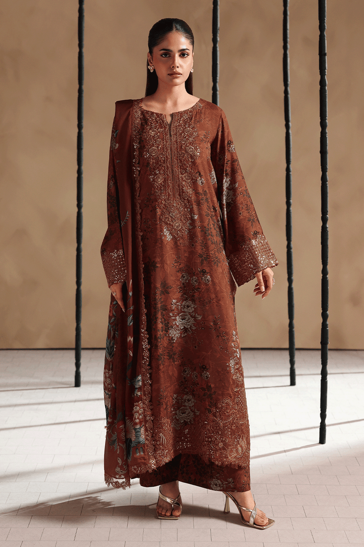 Naqsh Embroidered Rawsilk