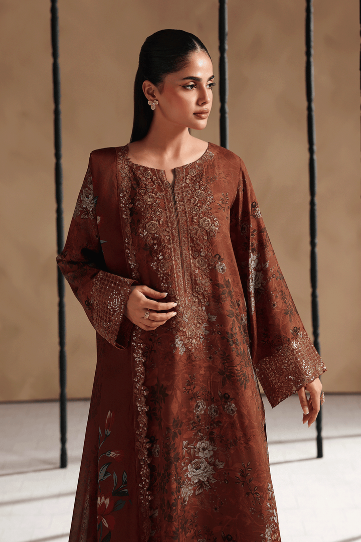 Naqsh Embroidered Rawsilk