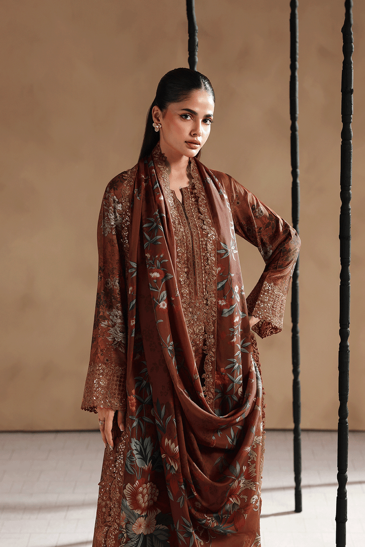 Naqsh Embroidered Rawsilk