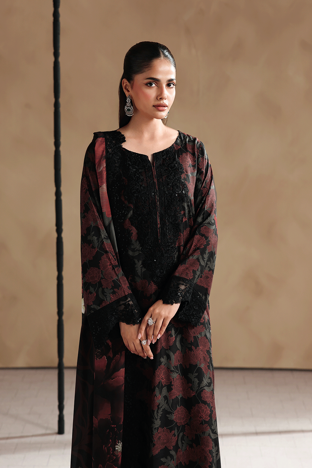 Naqsh Embroidered Rawsilk