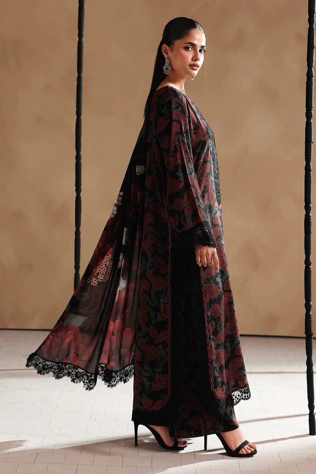 Naqsh Embroidered Rawsilk