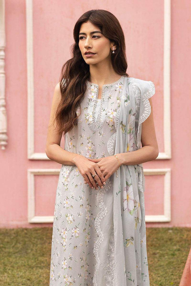 3PC PRINTED LAWN SUIT