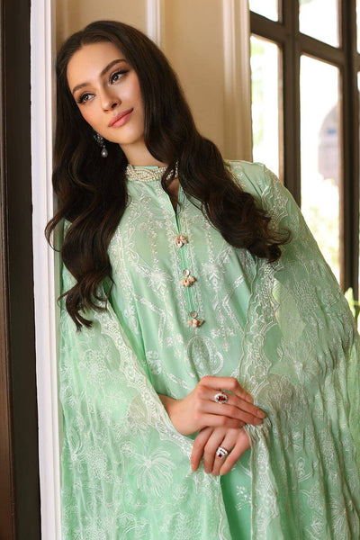 Gul Ahmed Embroidered Printed Lawn Suit