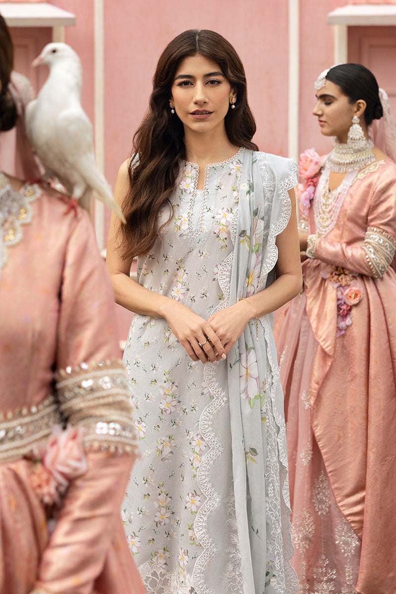 3PC PRINTED LAWN SUIT