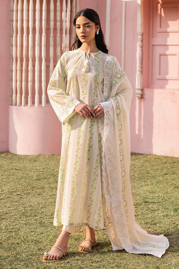 3PC PRINTED LAWN SUIT