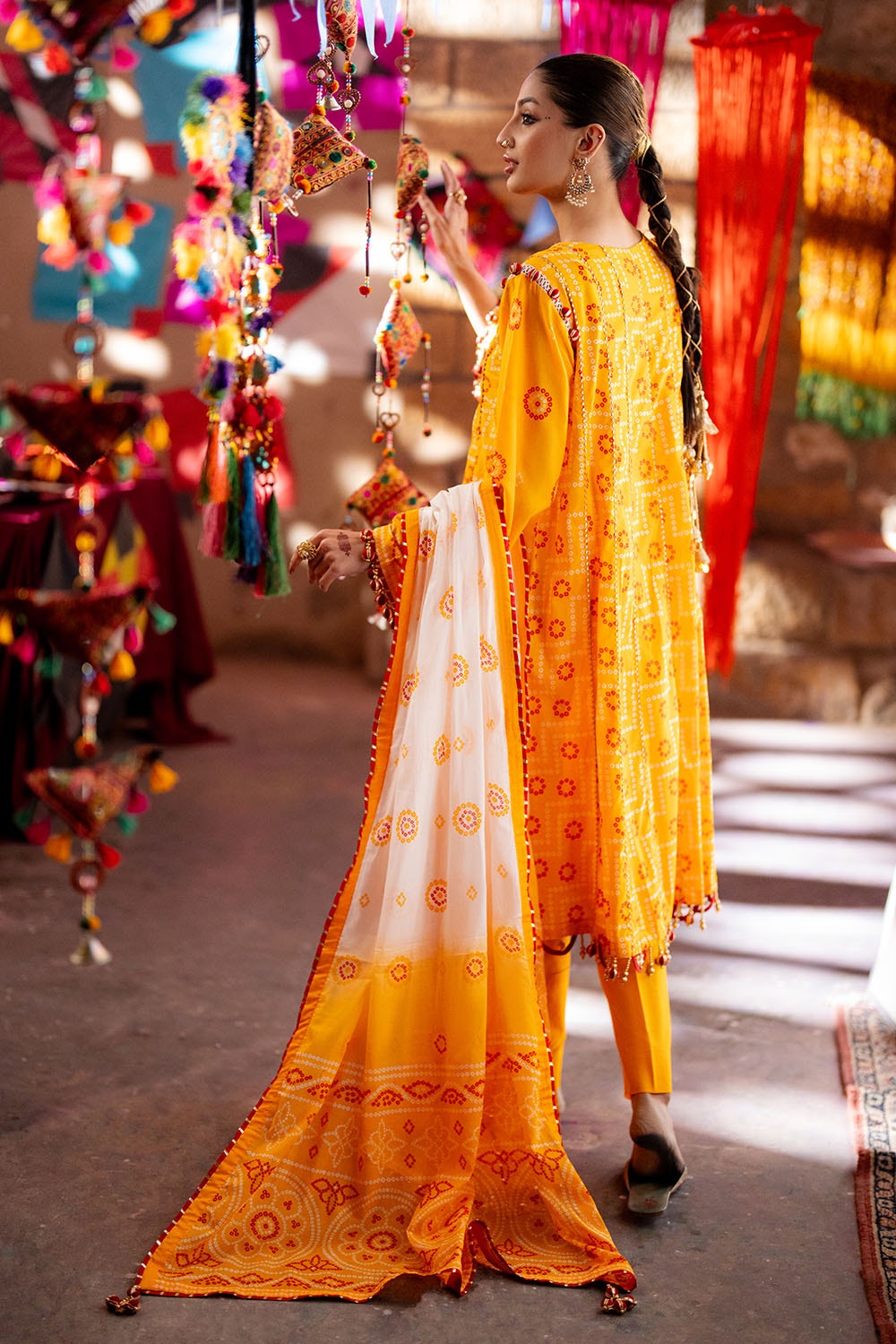3 Piece Unstitched Printed Lawn Suit