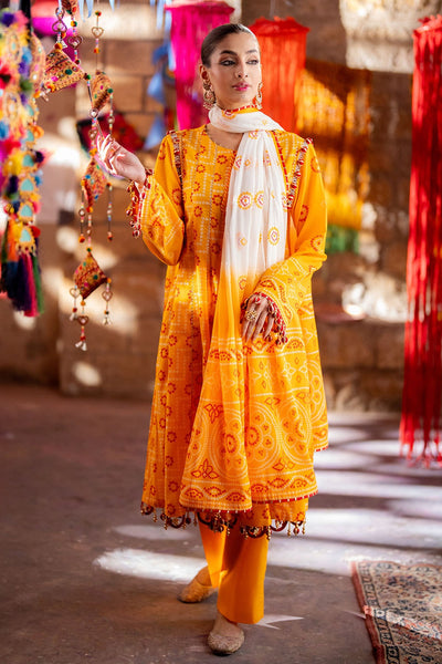 3 Piece Unstitched Printed Lawn Suit
