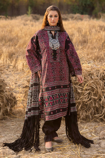 3 Piece Unstitched Printed Lawn Suit
