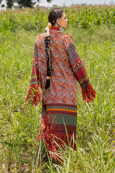 2 Piece Unstitched Printed Lawn Suit