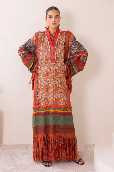 2 Piece Unstitched Printed Lawn Suit