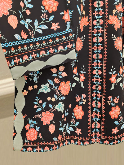 2 Piece - Digital Printed Lawn Suit