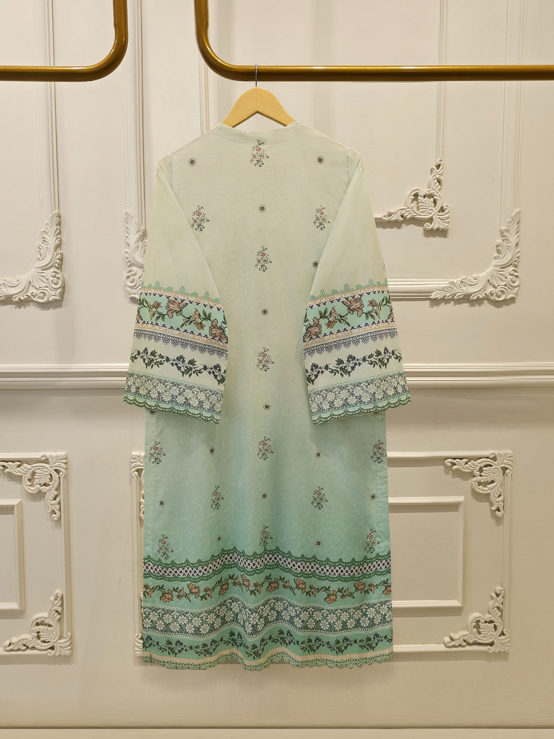 2 Piece Digital Printed Embroidered Lawn Suit