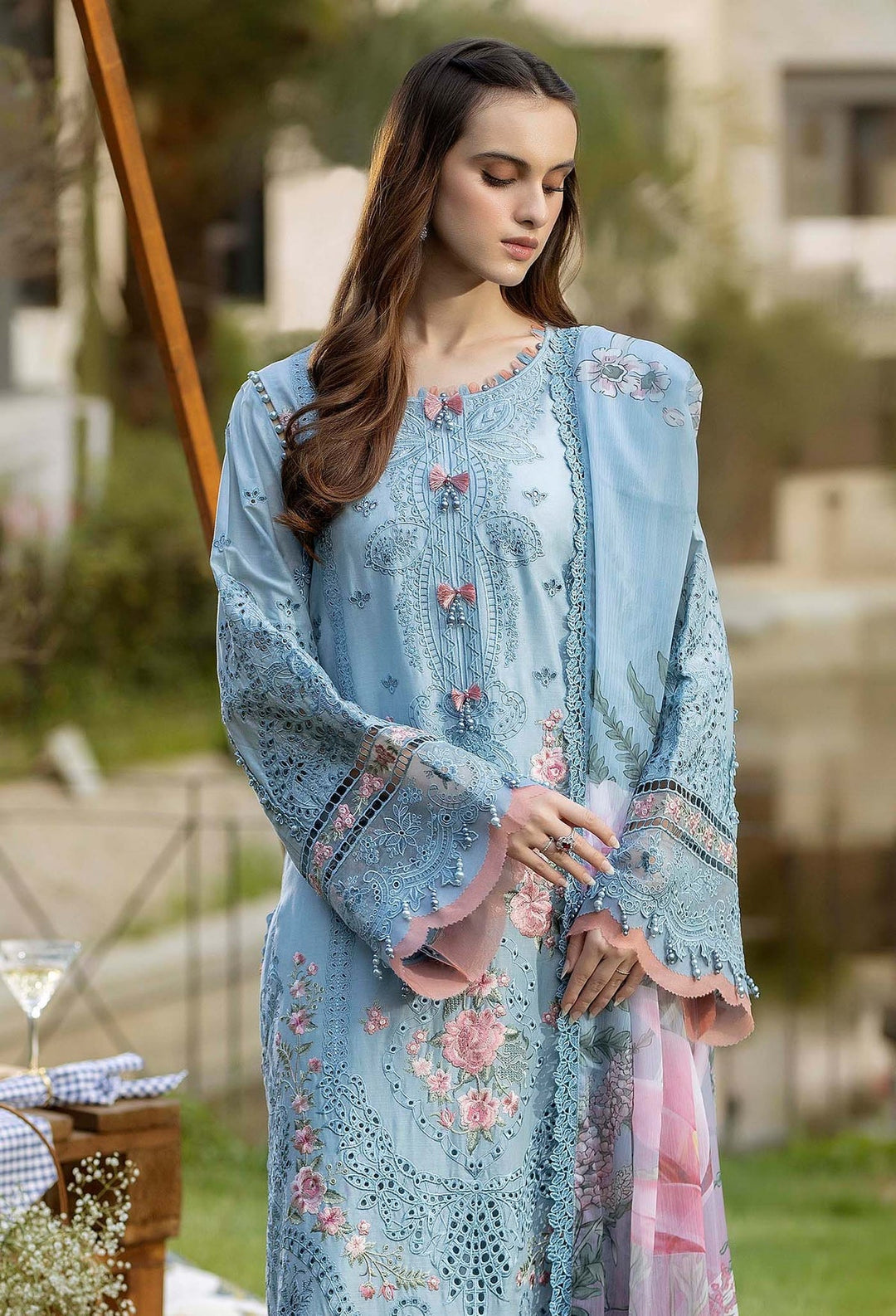 Gardenia Embroidered Lawn