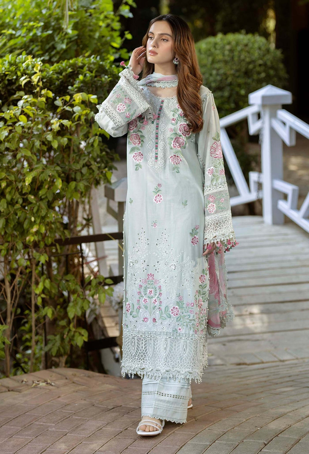 Gardenia Embroidered Lawn