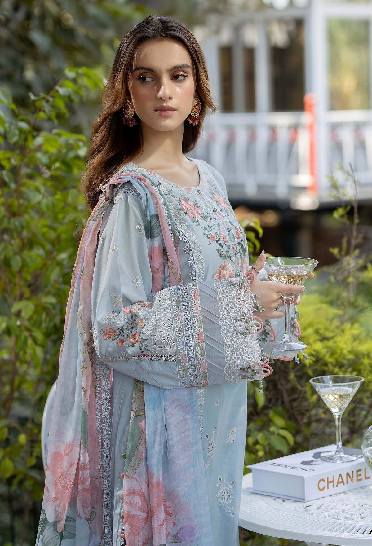 Gardenia Embroidered Lawn