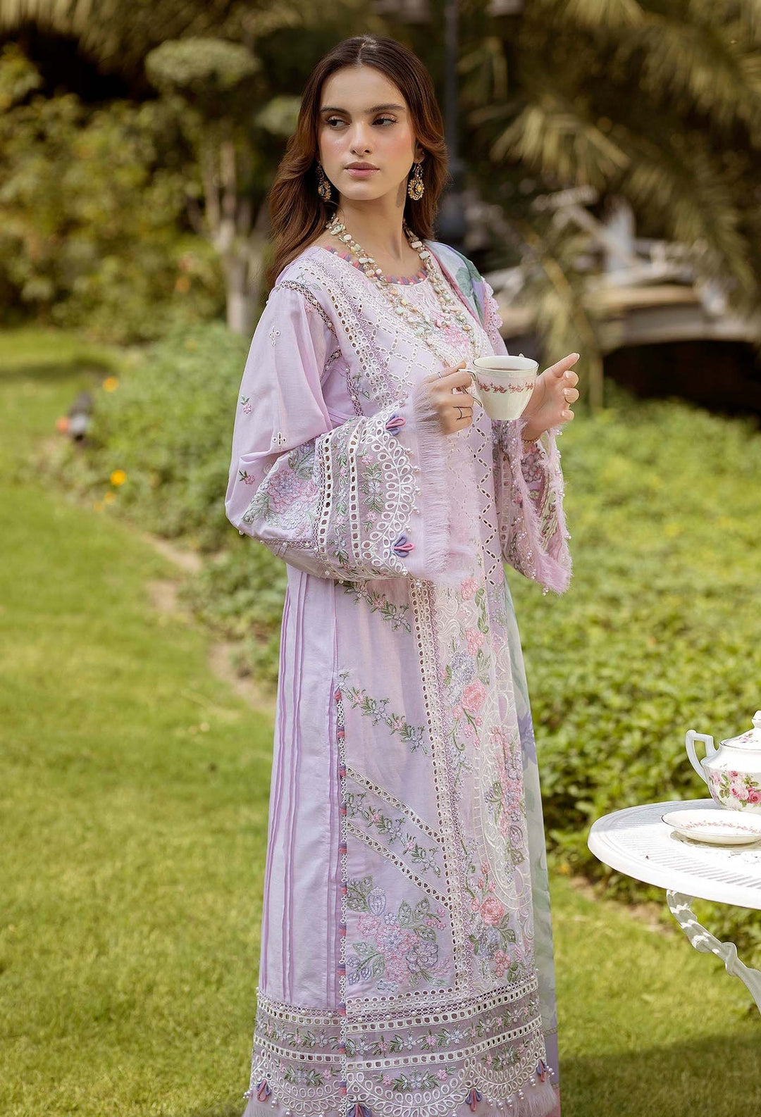 Gardenia Embroidered Lawn