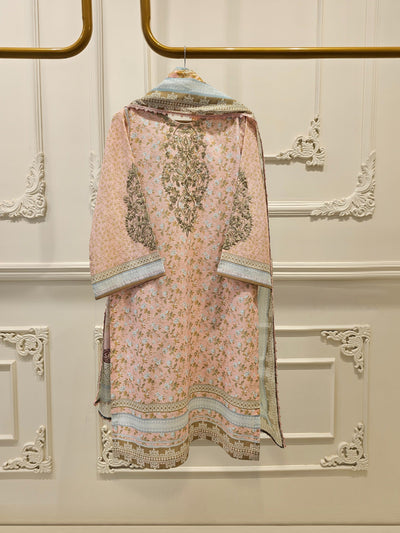 2 Piece - Digital Printed Lawn Suit