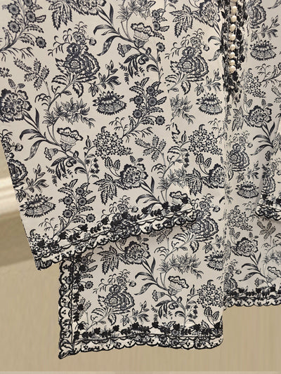 2 Piece - Digital Printed Lawn Suit