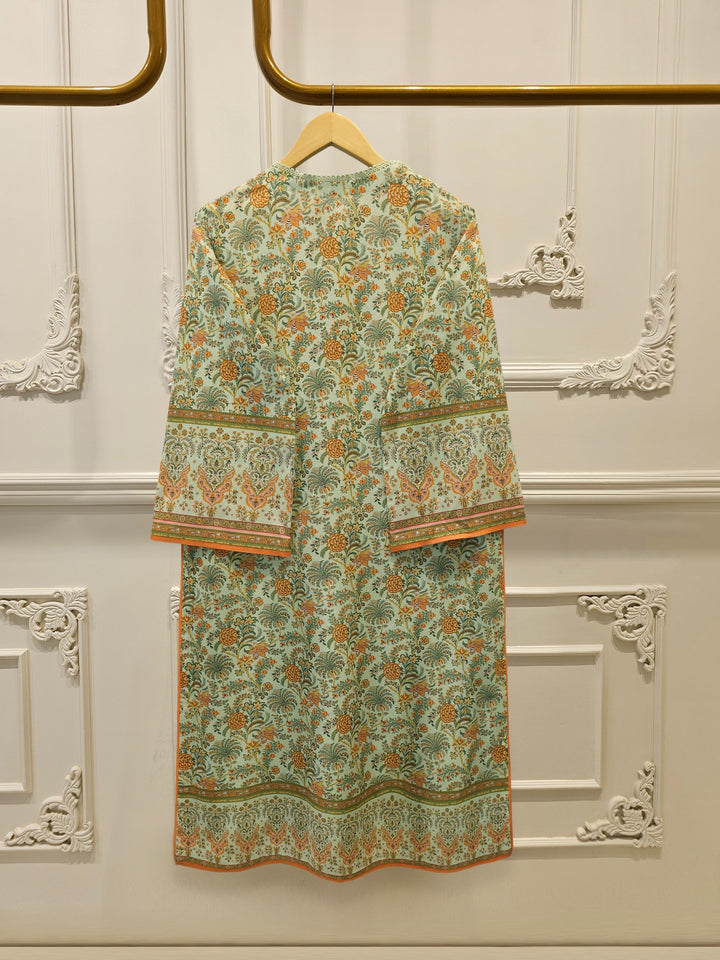 2 Piece - Digital printed Cambric Suit