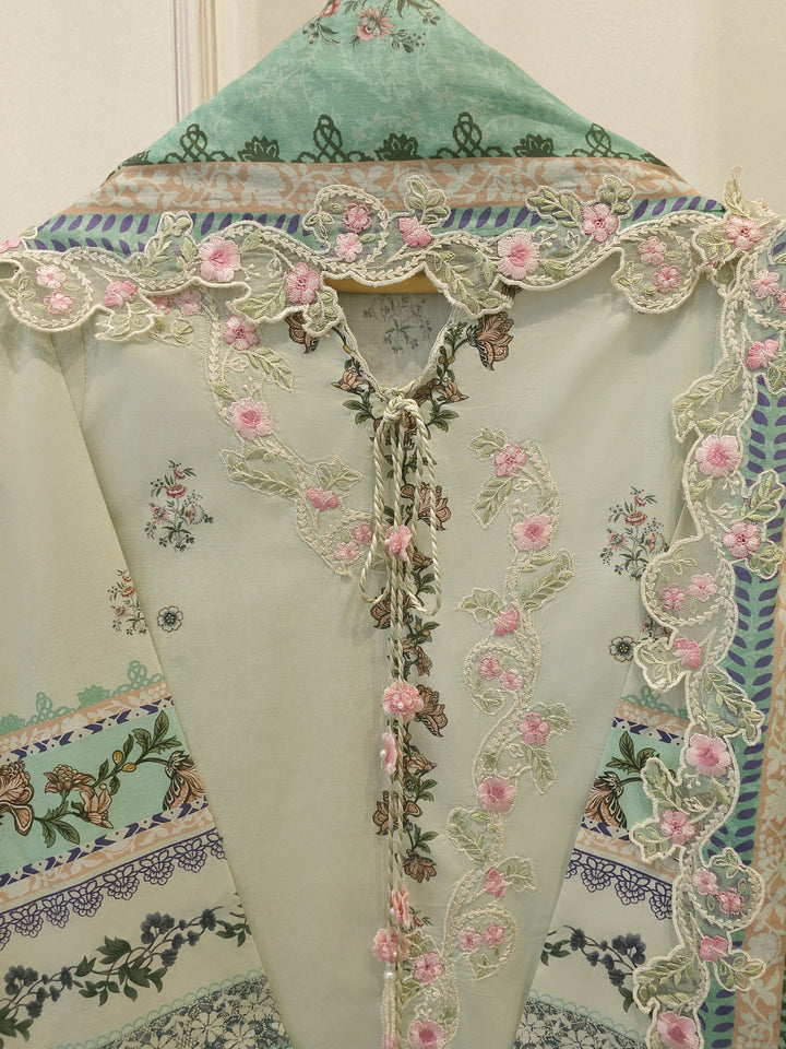 2 Piece Digital Printed Embroidered Lawn Suit
