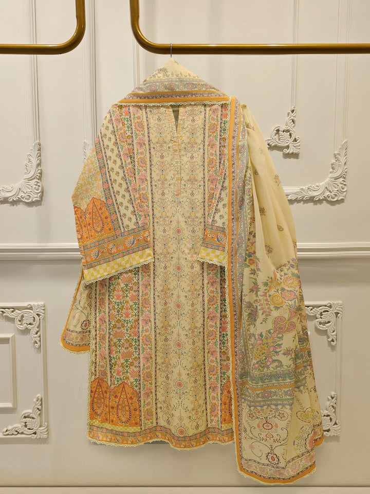 2 Piece - Digital printed Cambric Suit
