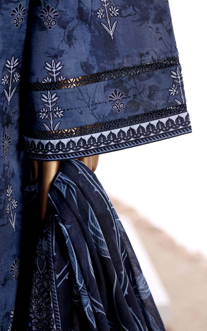Embroidered Lawn  3Piece Stitched