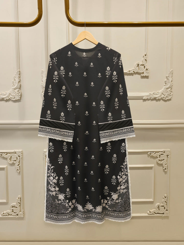 2-Piece Digital Printed Cambric Suit