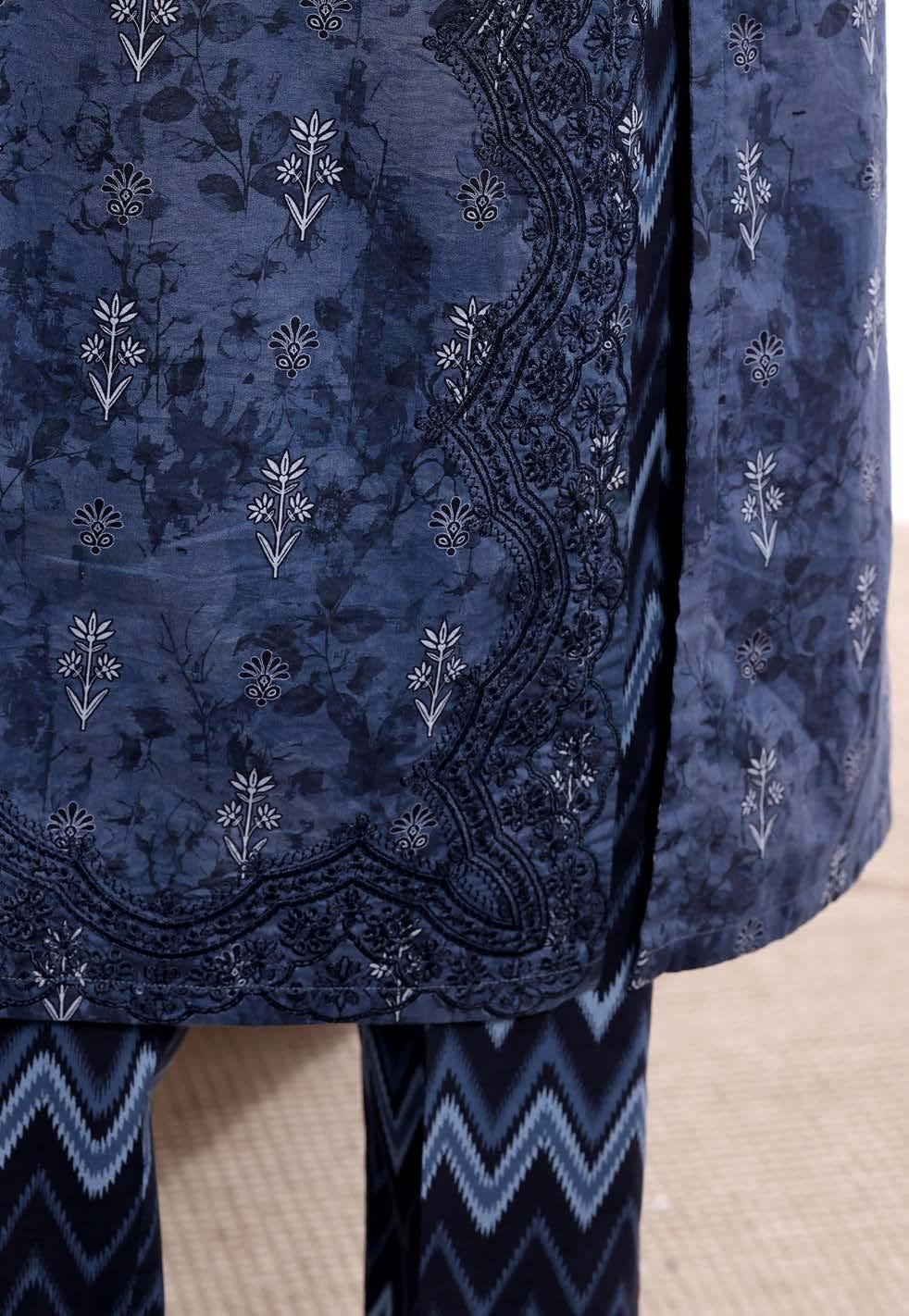 Embroidered Lawn  3Piece Stitched