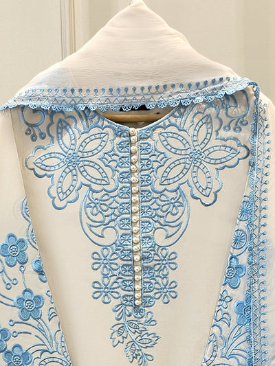 3 Piece - Embroidered Lawn Suit