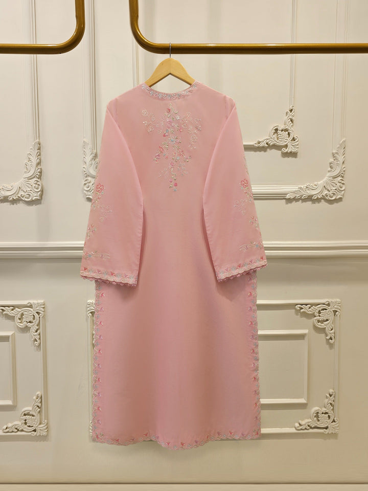 2 Piece - Embroidered Cambric Suit