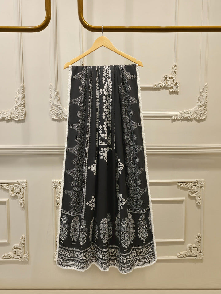 2-Piece Digital Printed Cambric Suit