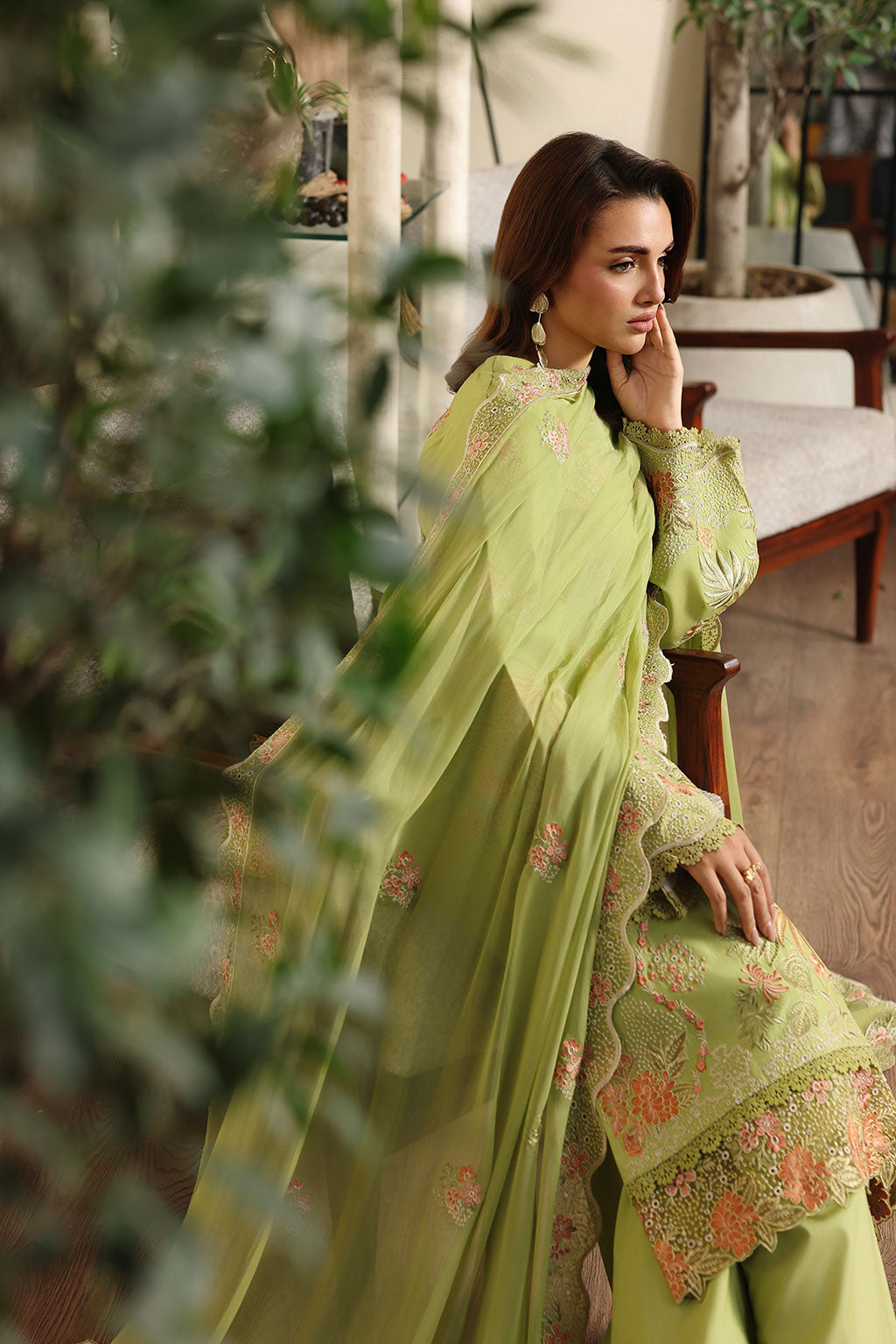 Rosa Embroidered Unstitched Lawn