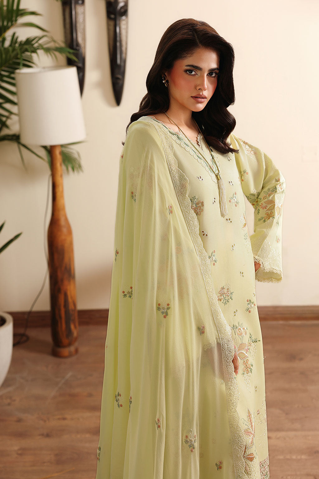 Rosa Embroidered Unstitched Lawn
