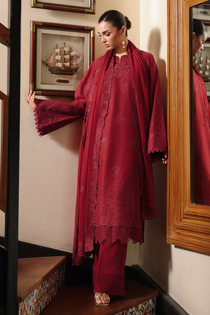 Rosa Embroidered Unstitched Lawn