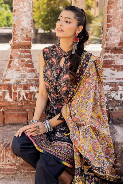 GUL AHMED Unstitched Printed Lawn Suit