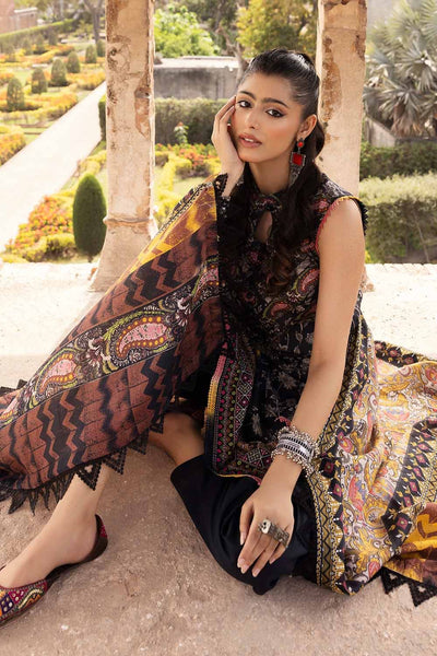 GUL AHMED Unstitched Printed Lawn Suit