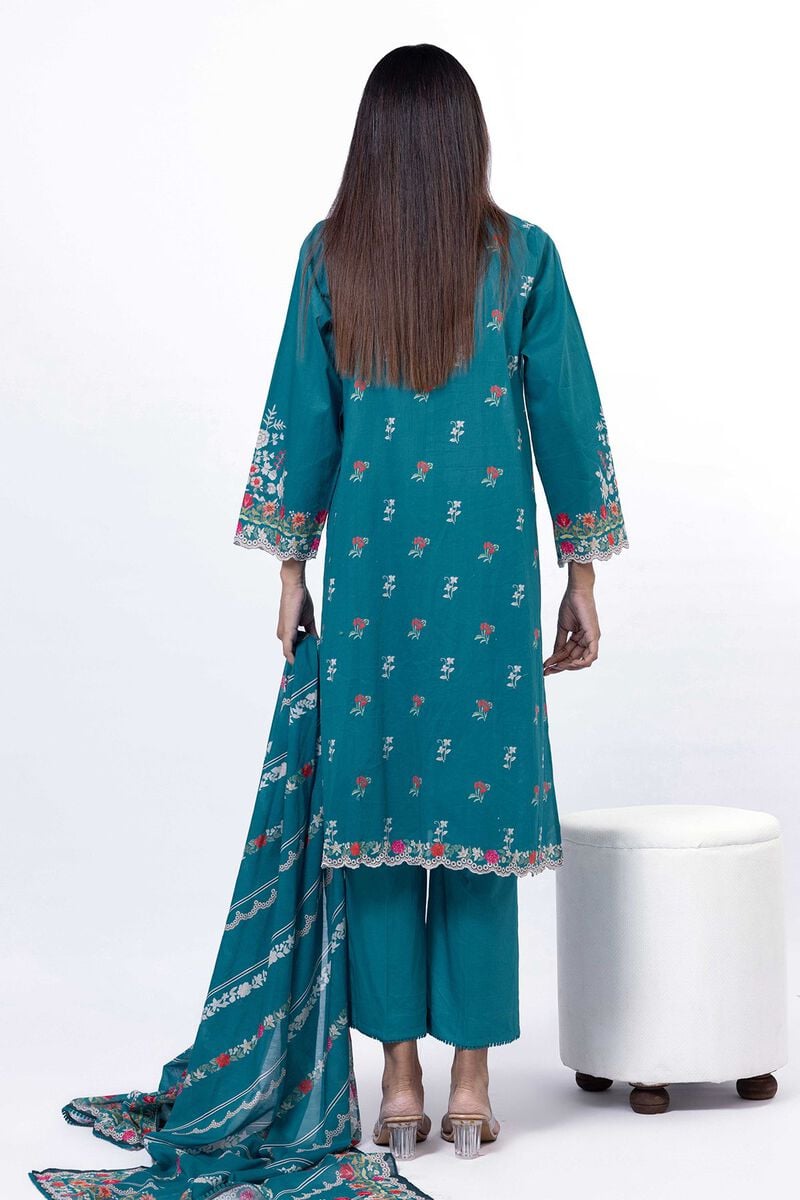 Embroidered | Lawn Fabrics 3 Piece
