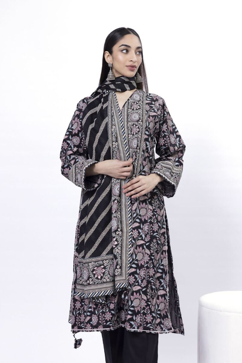 Embroidered | Lawn Fabrics 3 Piece