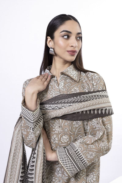 Embroidered | Lawn Fabrics 3 Piece