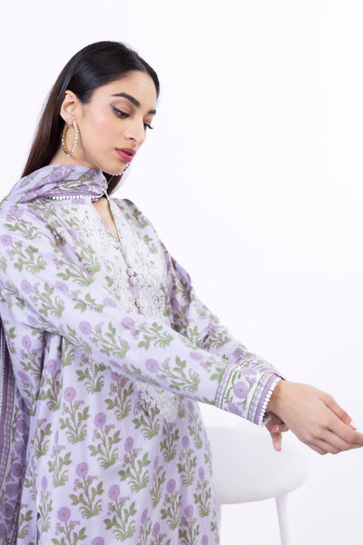 Embroidered | Lawn Fabrics 3 Piece