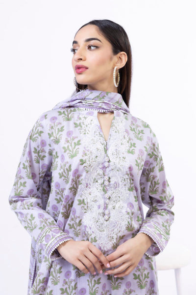 Embroidered | Lawn Fabrics 3 Piece