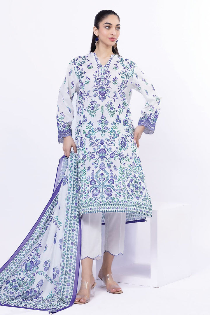 Embroidered | Lawn Fabrics 3 Piece