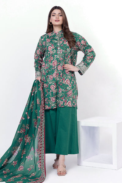 Embroidered | Lawn Fabrics 3 Piece