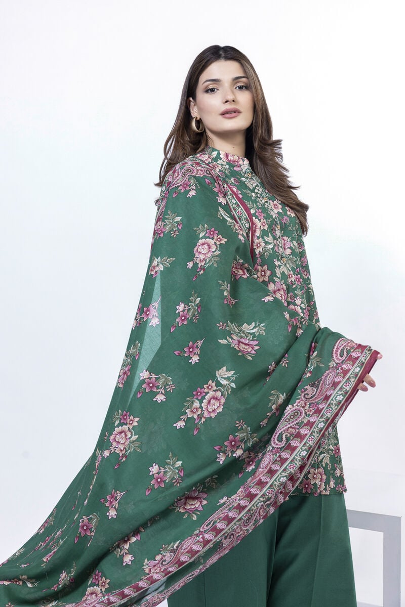 Embroidered | Lawn Fabrics 3 Piece