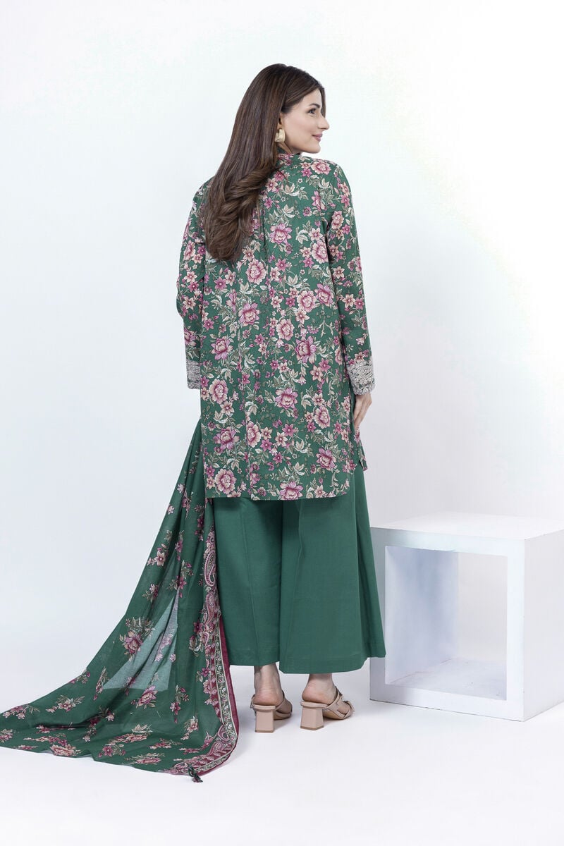 Embroidered | Lawn Fabrics 3 Piece